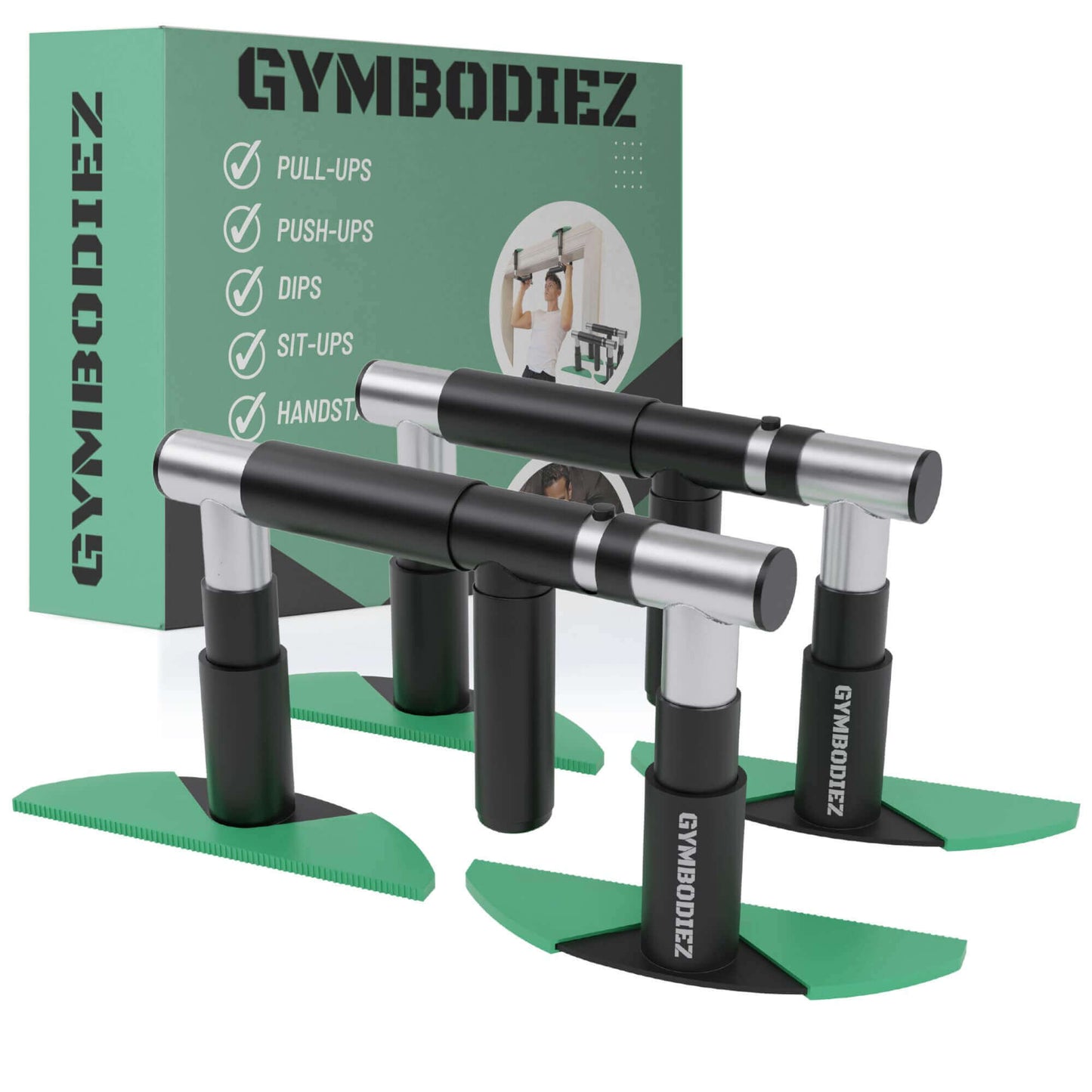 Flex-Up™| Erste Tragbare & Patentierte Premium Klimmzugstange Für Deinen Türrahmen