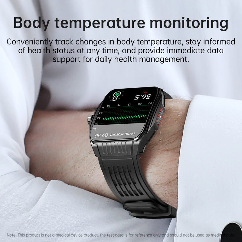 Gymbodiez© GZ03: Advanced Sleep Aid & Health Monitoring Smartwatch