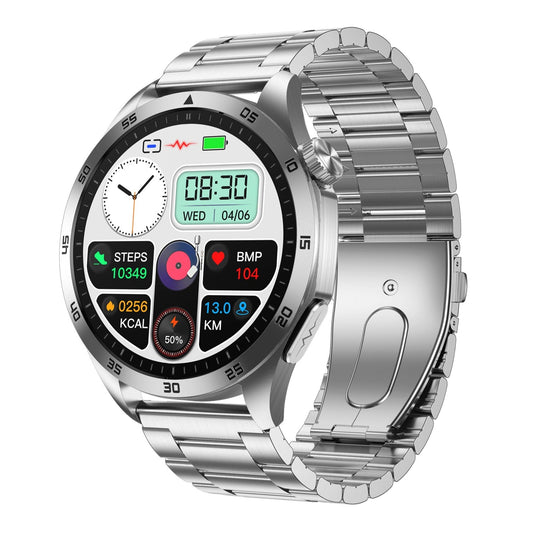 Gymbodiez© - GZ221 Micro Health Check ECG Blood Oxygen All Day Sleep Monitor Blood Pressure Amoled Screen