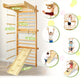 Gymbodiez© - Premium Multifunctional Wooden Wall Bars & Climbing Frame