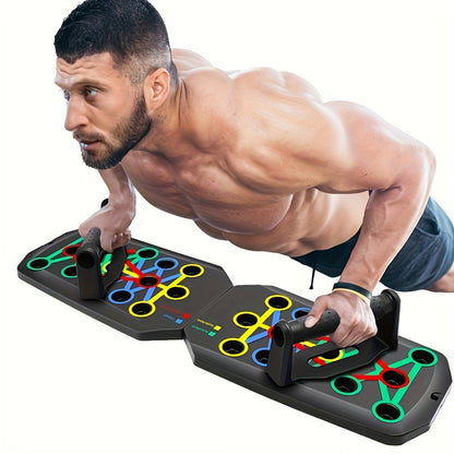 Gymbodiez© - Premium Push-Up Board: Portable Chest & Ab Trainer