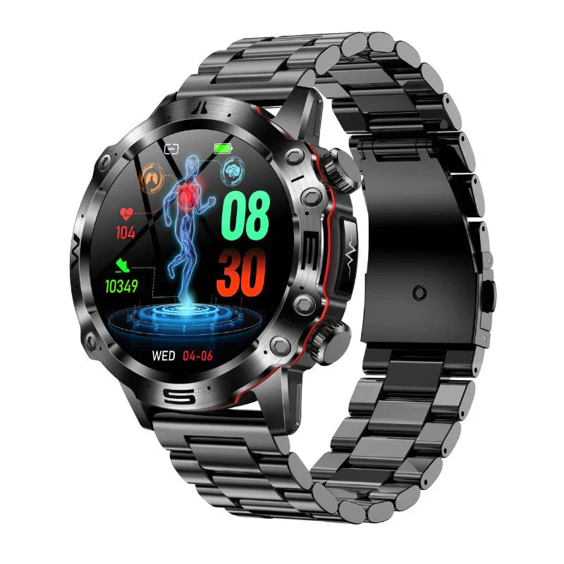 Gymbodiez© Pro: Premium ECG, HRV & Health Monitoring Smartwatch