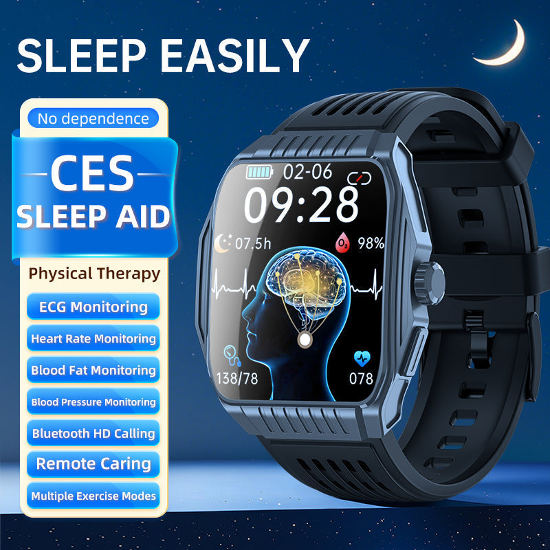 Gymbodiez© GZ03: Advanced Sleep Aid & Health Monitoring Smartwatch