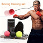 Gymbodiez© - Premium Adjustable Boxing Reflex Ball Set with Sweat-Proof Headband - Enhance Speed & Coordination