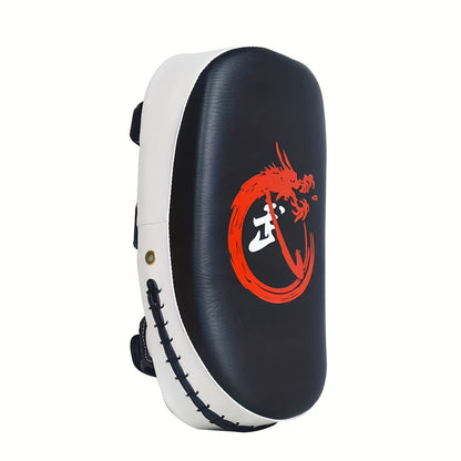 Premium Curved Boxing Target Pad - Heavy-Duty PU for Kickboxing & Muay Thai
