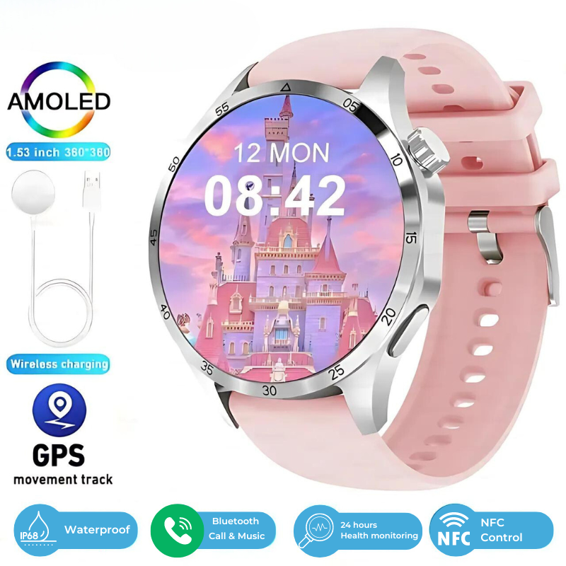 Gymbodiez© - 2025 New GT4 Pro Blood Sugar Monitoring Smartwatch - GPS tracker