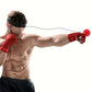 Gymbodiez© - Premium Adjustable Boxing Reflex Ball Set with Sweat-Proof Headband - Enhance Speed & Coordination