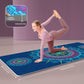 Gymbodiez© - Premium TPE Suede Yoga Mat - Geometric, Non-Slip, Foldable