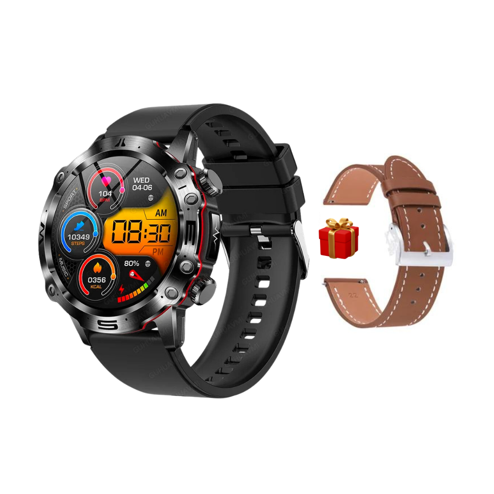 Gymbodiez© Pro: Premium ECG, HRV & Health Monitoring Smartwatch