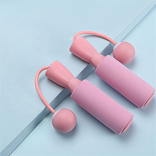 Gymbodiez© - Premium Cordless Weighted Jump Rope - Dual-Purpose Fitness Tool