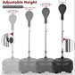 Gymbodiez© - Premium Adjustable Speed Reflex Punching Bag - Freestanding Boxing Ball for All Ages