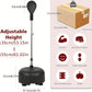 Gymbodiez© - Premium Adjustable Speed Reflex Punching Bag - Freestanding Boxing Ball for All Ages