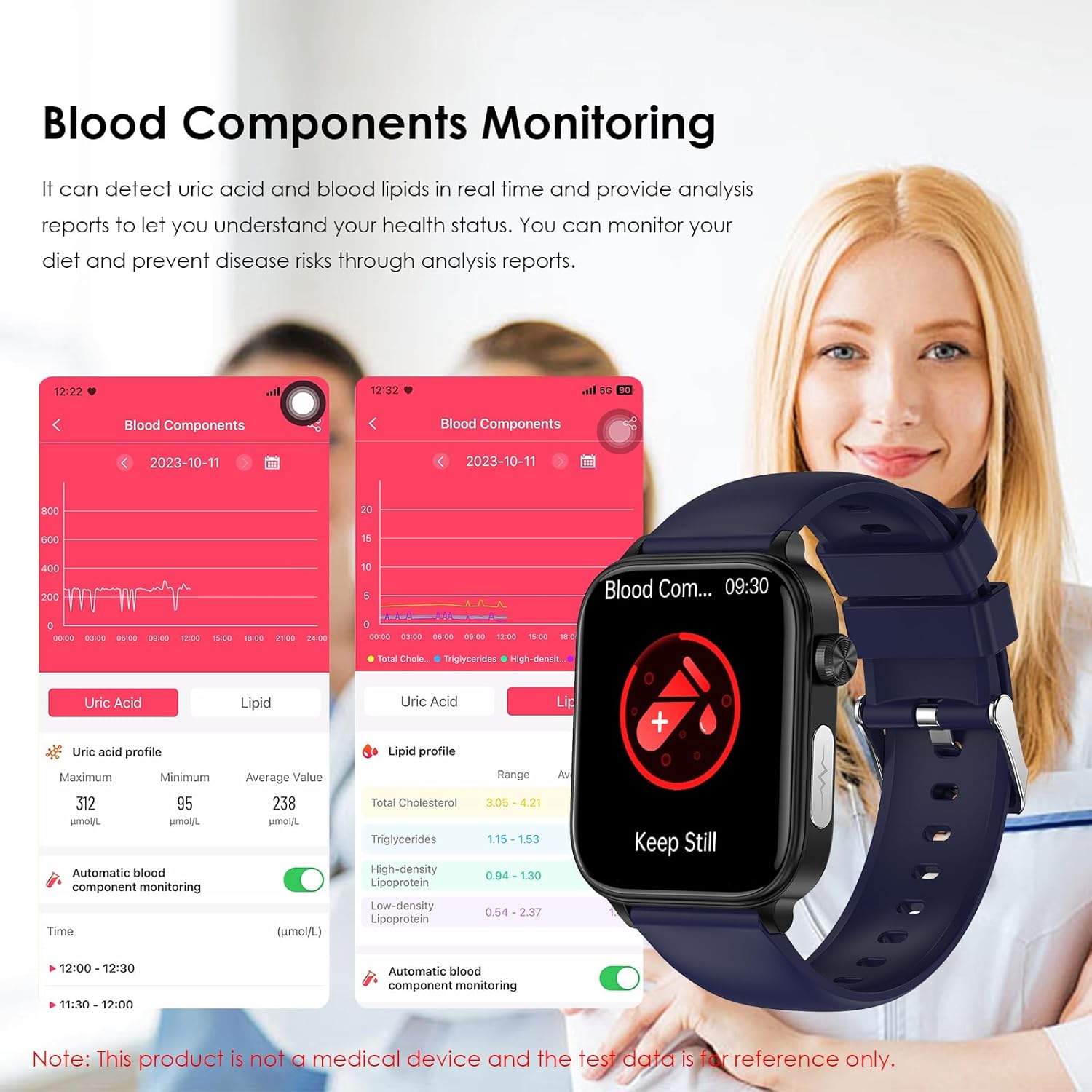 Gymbodiez© - GZ91 Extraodinary Health Exercise Management ECG Bluetooth Call SOS Emergency Call