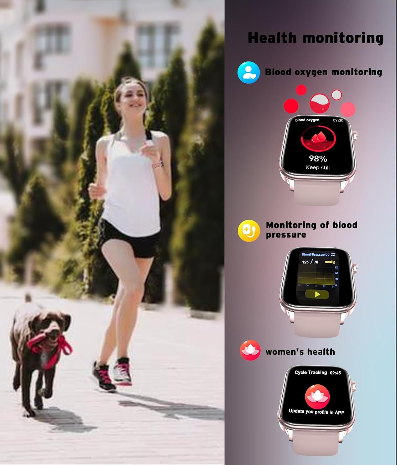 Gymbodiez© - GZ91 Extraodinary Health Exercise Management ECG Bluetooth Call SOS Emergency Call