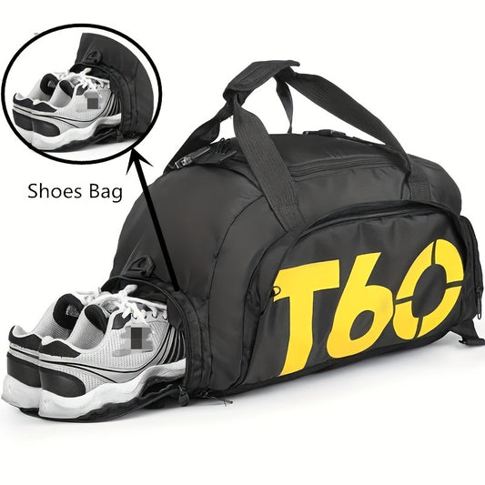 Gymbodiez© - Premium Waterproof Gym Bag - Durable Nylon Fitness Backpack