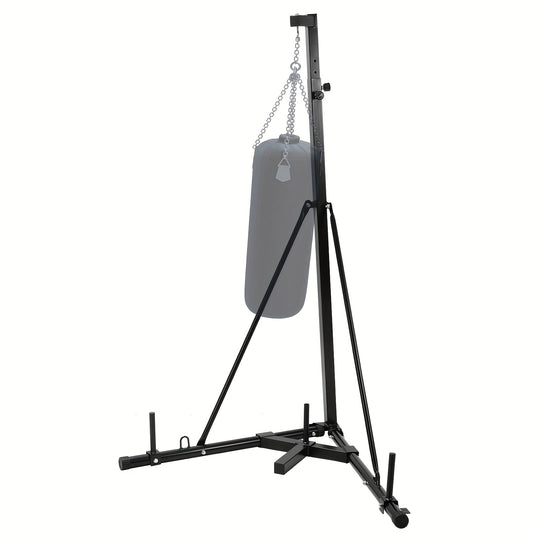 Gymbodiez© - Premium Heavy-Duty Steel Adjustable Punching Bag Stand - 150 lbs Capacity
