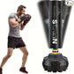 Gymbodiez© - Premium 70'' Freestanding Punching Bag - 205lbs with Gloves & Suction Base