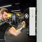 Gymbodiez© - Premium Wall-Mounted Boxing Bag - Durable Faux Leather MMA Target