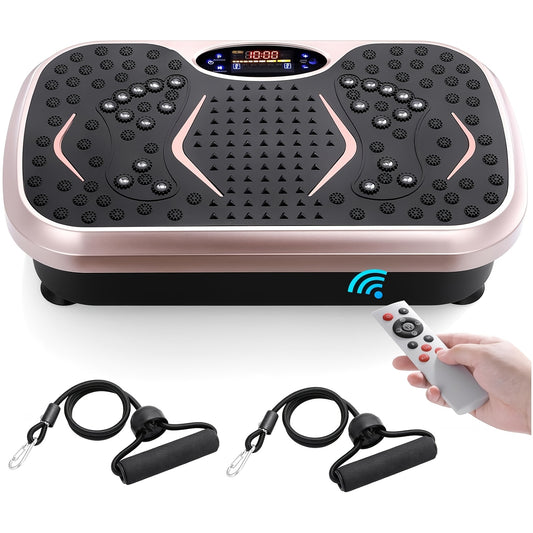 Gymbodiez© - Premium Vibration Plate: 5 Programs, Non-Slip, Full Body Massage