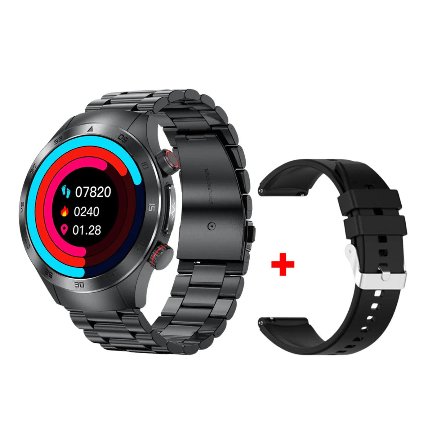 Gymbodiez© HealthWave Max - Premium Medical Smartwatch for Blood Diagnostics