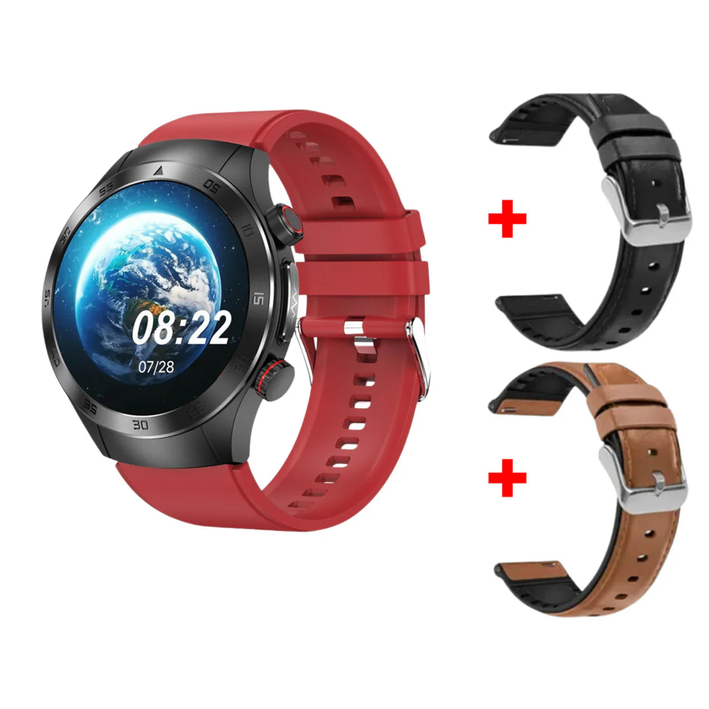 Gymbodiez© HealthWave Max - Premium Medical Smartwatch for Blood Diagnostics