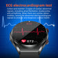 Gymbodiez© - Premium One-click Blood Pressure ECG/EKG HRV Heart Rate Montor Health Smart Watch