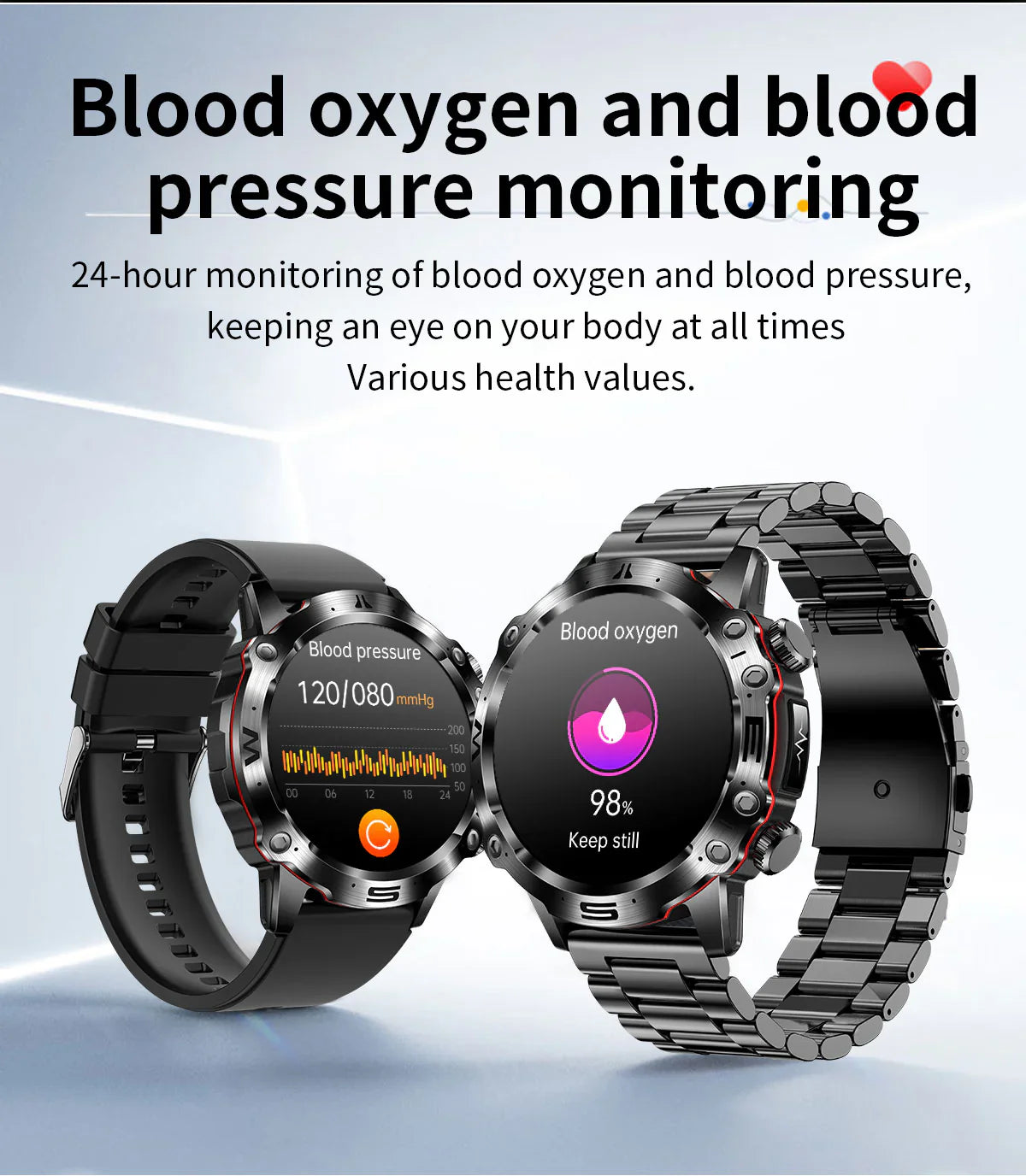 Gymbodiez© Pro: Premium ECG, HRV & Health Monitoring Smartwatch