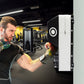 Gymbodiez© - Premium Wall-Mounted Boxing Bag - Durable Faux Leather MMA Target